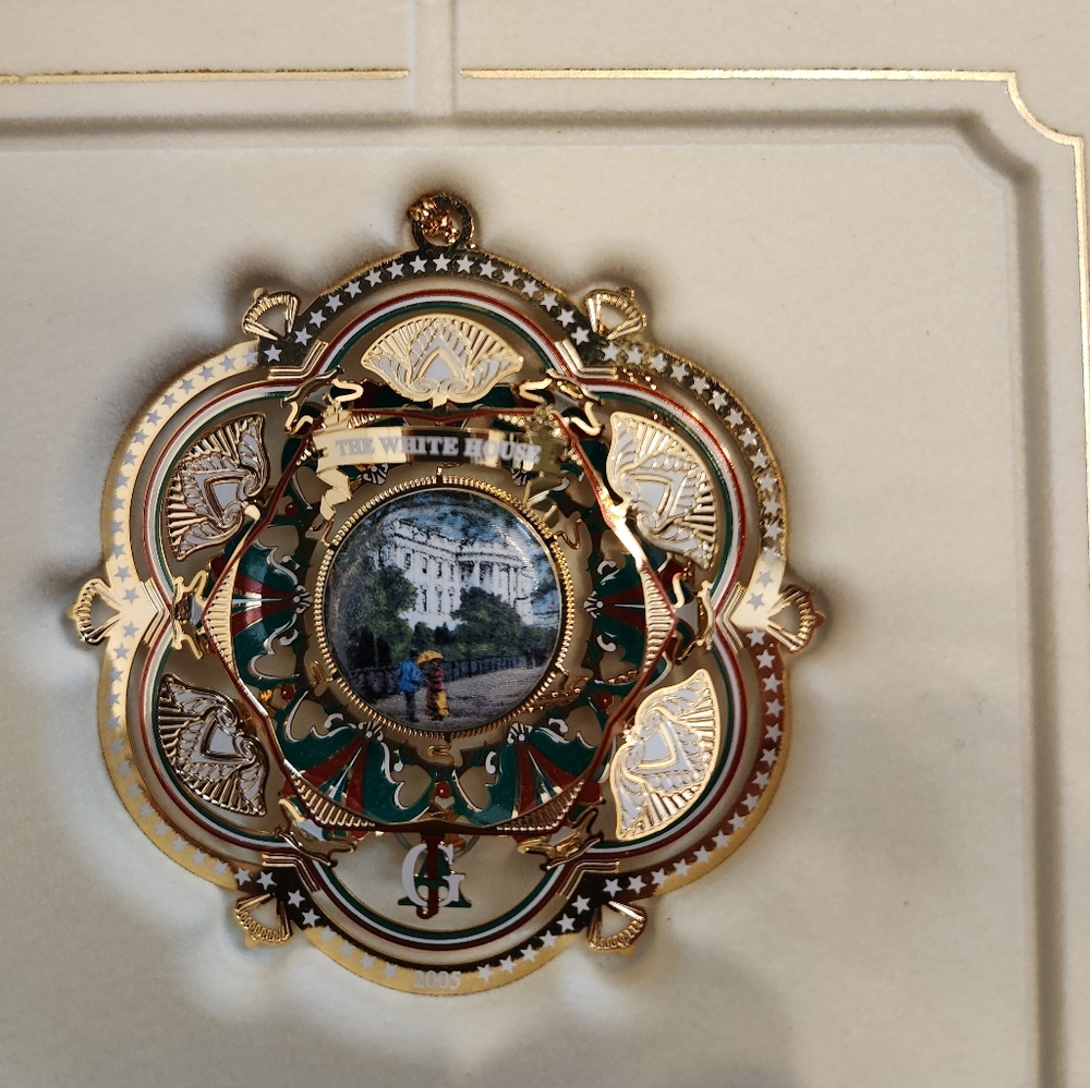 White House Historical Association Christmas Ornament 2005